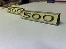 70 71 Ford Torino D1OZ-65291B30-B "500" Quarter Panel Emblem. Fixed Price $80.00.