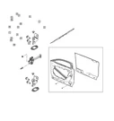 Genuine Mopar Door Inner Reinforcement Right 68607101AA. Fixed Price $24.77.