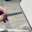 Vintage Nameplate Ford Mercury Brougham Metal Emblem D3AB-6550400-AA Oem Fomoco. Fixed Price $12.99.