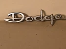 Vintage Dodge Dart Hood Emblem Badge W/ All Mount Studs K Nice Shape. Fixed Price $45.00.
