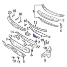 For Dodge Grand Caravan 2002-2007 Lower Cowl Seal. Fixed Price $23.45.