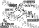 Febest 2006 Ford Focus Bolt Wishbone 2198-002. Fixed Price $39.00.