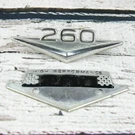 1964 1965 1966 Mustang High Performance 260 Emblem C4ZB-16C236-A C40B-16C144-B. Fixed Price $49.95.
