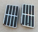 Thunderbird Ford Power Brake Pedal Pad Stainless Steel Trim Oem 1963-1964 63-64. Fixed Price $45.00.