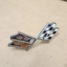1967 C2 Corvette Front Hood Nose Emblem Badge Crossed Flags Original Oem Gm. Fixed Price $35.19.