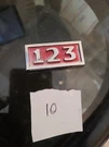1968 69 Ford Econoline Van / Wagon 123 Metal Stick Emblem Oem C8UB-82291B30. Fixed Price $18.99.