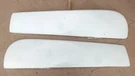 1957 1958 Mercury Rear Fender Shields / Cruiser Skirts Foxcraft Pair 60X14. Fixed Price $1495.00.
