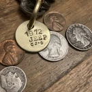 1972 Jeep CJ-5 Brass Key Fob. Fixed Price $14.95.