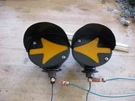 Vintage Dietz Ace 12 Volt Turn Signal Lights. Fixed Price $250.00.