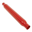 Thrush Exhaust 24203 Glass Pack Muffler; 1/4 In. Inlet/outlet; Steel; Red. Fixed Price $43.51.