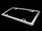 Weathertech Billet Aluminum License Plate Frame For Cars - Clear Bright Silver. Fixed Price $166.95.