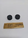 (2) Oem Gm Nos 3792828 Chevrolet Buick Oldsmobile Pontiac Hood Bumpers Two Pcs.. Fixed Price $22.99.