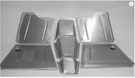 Direct Sheetmetal CV233 1937-39 Chevy Passenger Car Front Floorboard 2" Recess. Fixed Price $352.95.