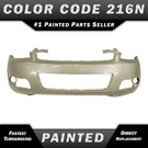New Painted *WA216N Gold Mist* Front Bumper Cover For 2006-2013 Chevrolet Impala. Fixed Price $360.99.