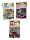 Chilton's Lot Of 3 Repair Manuals Gm J-car (7059)DATSUN/NISSAN(7197)AUDI(7028). Fixed Price $14.99.