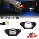 2X White 6000K Led Number License Plate Light For Chevrolet Corvette C3 C4 C5 C6. Fixed Price $13.49.