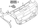 Genuine Bmw Side Trim 51-49-5-A01-521. Fixed Price $42.52.