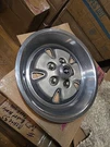 1970-1973 Mustang Fastback Mach Grande Convertible Original Sport Wheel Cover. Fixed Price $47.50.