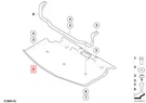 Genuine Bmw E60 535I Sedan Engine Compartment Shielding Front 51717031942. Fixed Price $267.90.