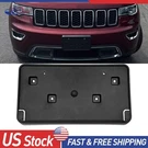 Front License Bracket Plate Tag Holder Mounting For Jeep Grand Cherokee 2017-23. Fixed Price $21.99.