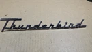 Original 1955-1956 Ford "thunderbird" Rear Quarter Fender Emblem #BAA-4025622-A. Fixed Price $34.95.