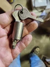 1935 Chevrolet Spare Tire Locking Hub Cap And Key Nos Hurd. Fixed Price $75.00.