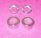 1964 1965 Mustang Fastback Coupe Conv Gt Shelby Orig Wiper Arm Cowl Trim Bezels. Fixed Price $89.00.