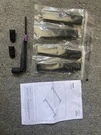 2019-2025 Toyota RAV4 Roof Side Garnish Lid Cap With Tool Cover Set Black Oem. Fixed Price $74.00.