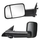 Pair Towing Mirrors Manual Folding Extendable Fits 2009-18 Dodge Ram 1500 3500. Fixed Price $97.72.