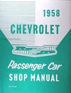 Best 1958 Chevy Repair Shop Manual Impala Bel Biscayne Delray Nomad Wagon. Fixed Price $40.00.