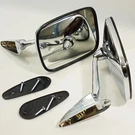 Custom Vintage Style Universal Car Classic Retro Fender Side View Mirrors Lh&rh. Fixed Price $79.59.