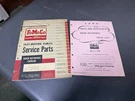 1952-1959 Ford Car 53-59 Trucks Original Fast Moving Service Parts Catalog 55 57. Fixed Price $35.00.