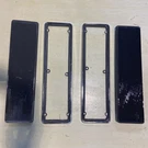 1968-1972 Nova Ss Super Sport Hood Louvers With Trim Bezels Gm 3927442 & 3927443. Fixed Price $125.00.