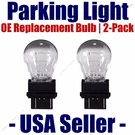 Parking Light Bulb 2-PACK Oe Replacement Fits Listed Plymouth Vehicles 3057. Fixed Price $11.46.
