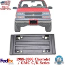 Front License Plate Bracket For 1988-2000 Chevrolet Gmc C/k Series. Fixed Price $24.04.