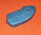 1964 1/2 Mustang Fastback Coupe Convertible Orig Rh Blue Bucket Seat Hinge Cover. Fixed Price $59.00.