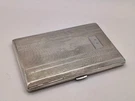Rolls-royce Employee Presentation Cigarette Case 1958 Engine Turned England. Fixed Price $144.08.