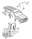 Genuine Mopar Body Side Seal Left 55135872AC. Fixed Price $97.97.