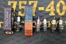 Lot Of 5 Nos Vintage Firestone Spark Plugs R-10 Single S-40-CF & M-1 1/2R Pairs. Fixed Price $65.00.