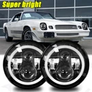 7" Round Led Headlight Hi/lo Beam Fit For Chevy 67-1981 Camaro 75-1980 C10. Fixed Price $83.99.