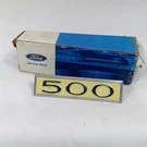Nos Oem Ford 71 Torino D1OZ-65291B30-B "500" Quarter Panel Emblem. Fixed Price $40.00.