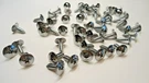 33 Drip Rail/weather Track Chrome Screws! For Restoring Classic Automobiles. Fixed Price $29.50.