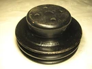 Oem 66 67 68 69 70 Ford Sb 289 302 Two Groove Water Pump Pulley = C6OE-8509-B. Fixed Price $65.00.