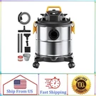 Kffkff Stainless Steel Shop Vacuum, 5.5 Gal 6 Hp For Wet/dry Use, Efficient.... Fixed Price $89.00.