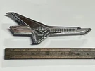 Original Oem Ford Thunderbird Fender Emblem V8 1956-57 BJ-16220-A Nice Part. Fixed Price $62.50.
