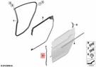 Genuine Bmw M6 F06 640DX 640I Door-gap Seal B-pillar Left 51767275323. Fixed Price $61.61.