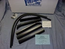 1935 1936 1937 Ford Truck Door Window Channel Kit, With Rubber Bumpers. Fixed Price $147.77.