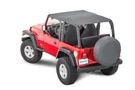 Mastertop 14300235 Black Diamond Bimini Plus For 97-06 Jeep Wrangler Tj. Fixed Price $84.99.