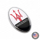 Maserati Ghibli Quattroporte Granturismo Front Bumper Logo Emblem Badge Black. Fixed Price $34.99.