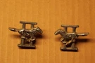 Ford D5ZB-16702A 16703A Mustang Ii Pony Horse Emblems Set Lh Rh 75. Fixed Price $25.00.